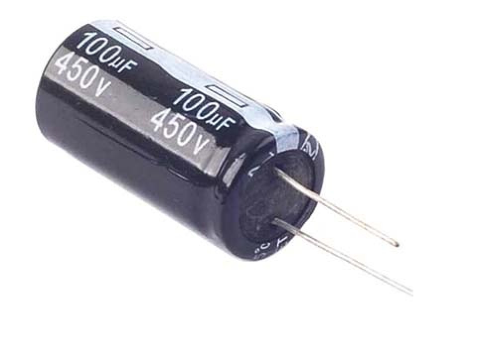 100мкф 450в 105° SH (18Х36) конденсатор Teapo KSH107M450S1A5N36K (арт. 188032)