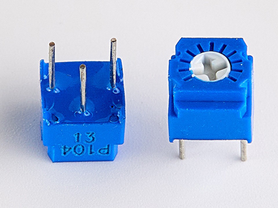 3323P 100ком 10% подстроечный резистор Elecsound ET3323P-1-104 (арт. 302135)