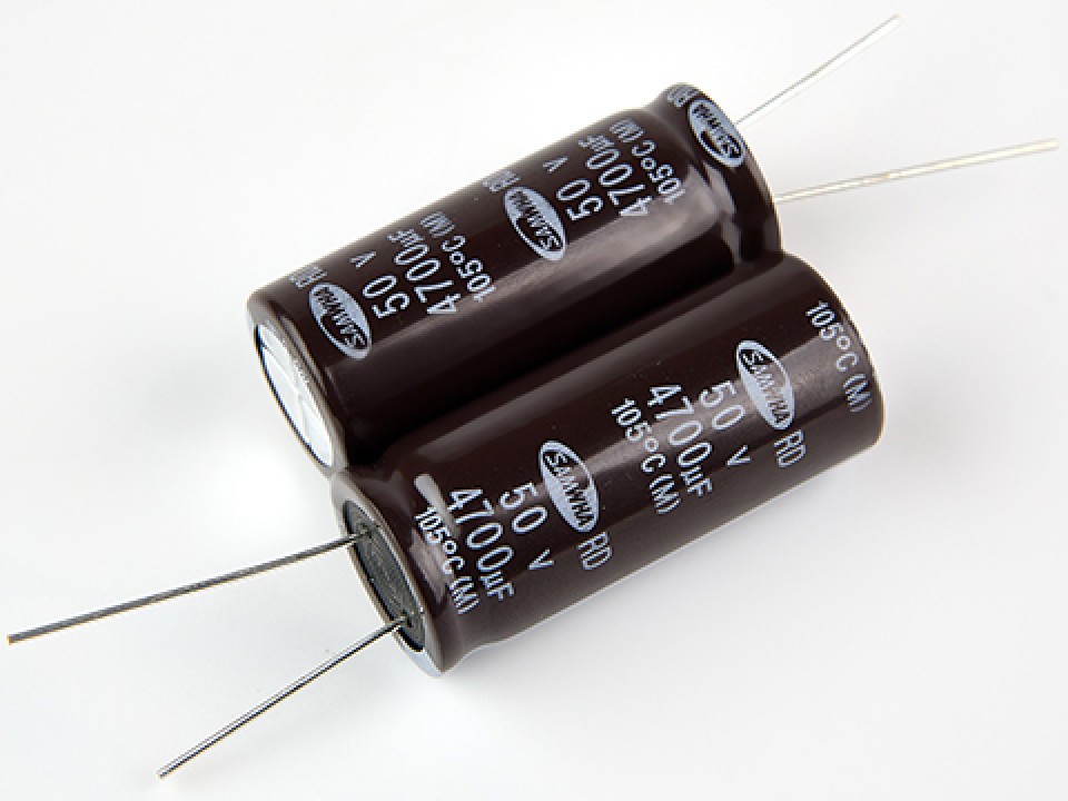 4700мкф 50в 105° RD (18Х40) конденсатор SAMWHA RD1H478M18040BB (арт. 302140)
