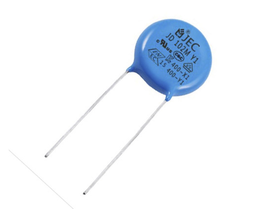 4700пф 400VAC 20% ClassY1 Y5V P=10мм конденсатор JEC JD472M2GY5VS10L (арт. 210950)