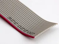 FRC-16 AWG28, (DS1057-16A28 2R) шаг 1,27mm (7x0.127мм), шлейф CONNFLY - метр (арт. 255307) — CONNFLY