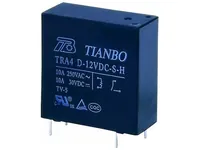 HF36FD/024-HT (TRA4 D-24VDC-S-H) 10А-конт.1А реле Tianbo (арт. 026914) — TIANBO