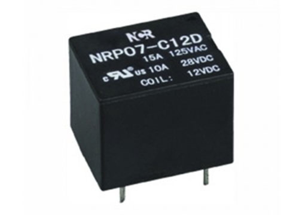 HF3FF/005-1Z (NRP07-1C-10A-5VDC-0.36W) 10А-конт.1С реле NCR (арт. 211167)