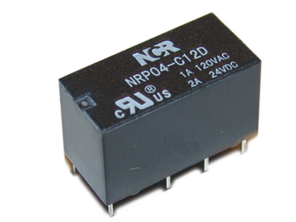 HFD27/012-S (NRP-04-C-12D-H 02.W) 1А-конт.2С реле NCR RELAY (арт. 184116)