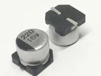 220мкф 16в CT 105° (6,3X7,7) SMD конденсатор JAMICON VCT227M016S0ANE04L (CTM221M1CE07W) (арт. 106926) — Jamicon