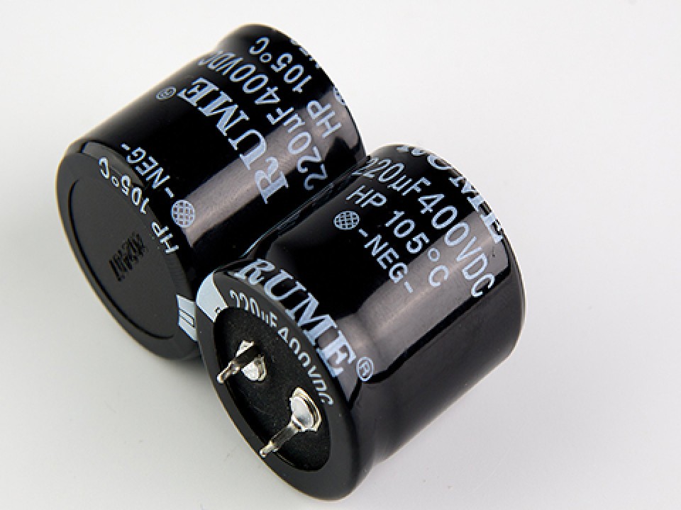 220мкф 400в 105° (30Х30) конденсатор RUME (арт. 310596)