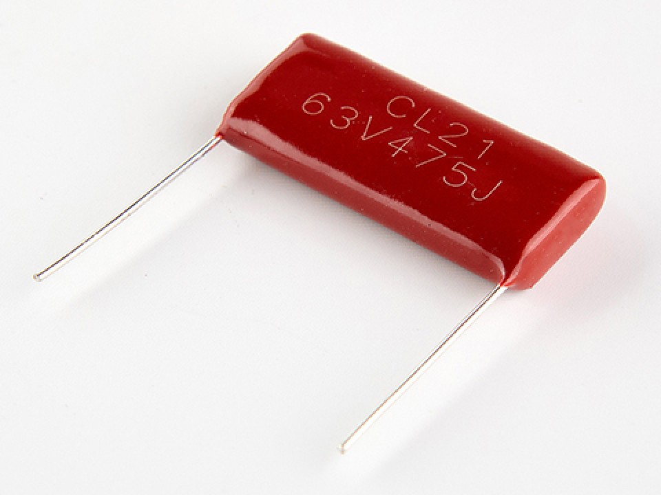4,7мкф 63в 10% (32х9х16) Р=31 CL21 плен. конденсатор JEC JMEF475K0063DH3124 (арт. 302032)