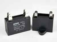 3мкф 450VAC 5% (37Х15Х25) CBB61-C клеммы пусковой конденсатор FARATON CBB61-С305J450V037015025 (арт. 293183) — FARATON