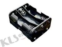 KLS5-814-B, держатель для 6 батарей АА провод 15см. (вертикаль) KLS (арт. 020493) — KLS
