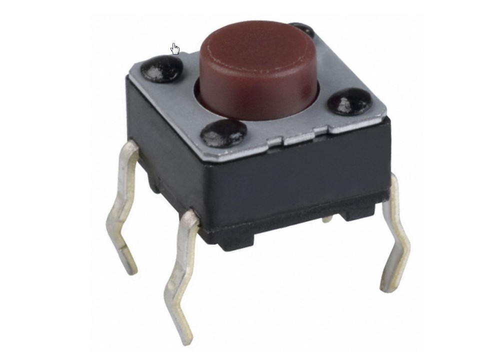 KLS7-TS6601-13.0-180 6x6xH= 13.0 DIP (DTS-66,TS-06V-ESP,TS-A6PS) переключ.(такт.кнопка) KLS (арт. 211111)