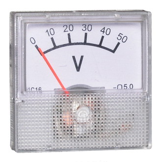 Вольтметр 50В (40Х40)