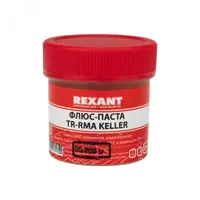 Флюс-паста TR-RMA KELLER, 20 мл, банка — REXANT