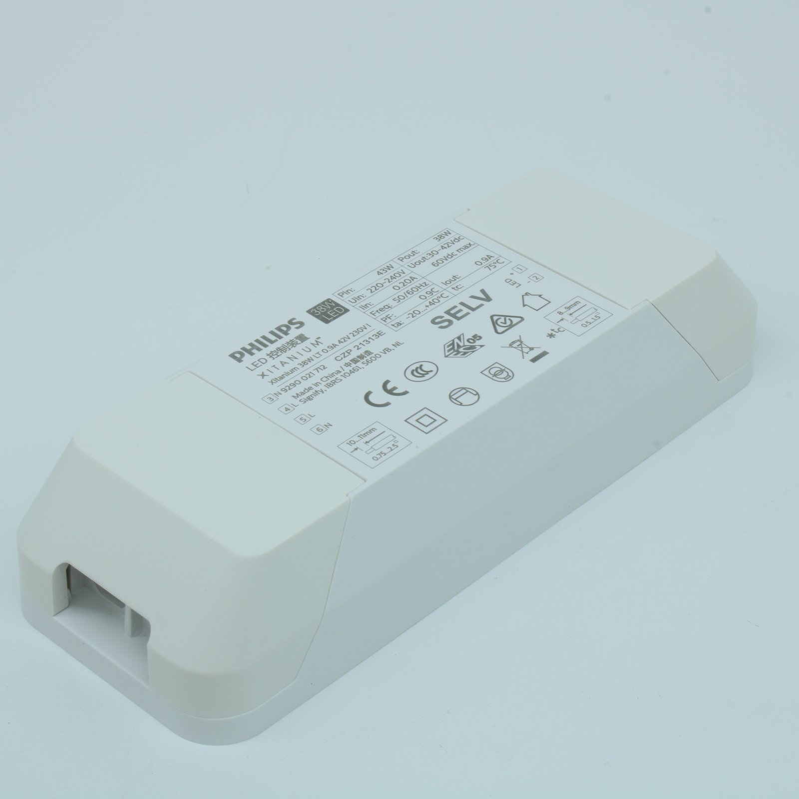 XITANIUM 38W LT 0.9A 42V 230V I
