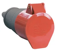Розетка кабельная 32А 380В 3P+PЕ ССИ-224 IP44 PSR22-032-4 — IEK
