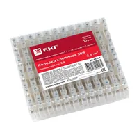 Колодка клеммная 12кв.мм 15А полистирол PROxima plc-KK-12-15 — EKF