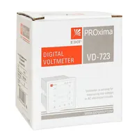 Вольтметр цифровой VD-723 на панель 72х72 трехфазный vd-723 — EKF