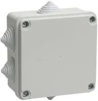 Коробка распаячная ОП 100х100х50 IP55 KM41234 UKO11-100-100-050-K41-55 — IEK