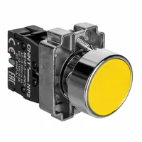Кнопка управления NP2-BA51 без подсветки 1НО IP40 желт. 573959 — CHINT