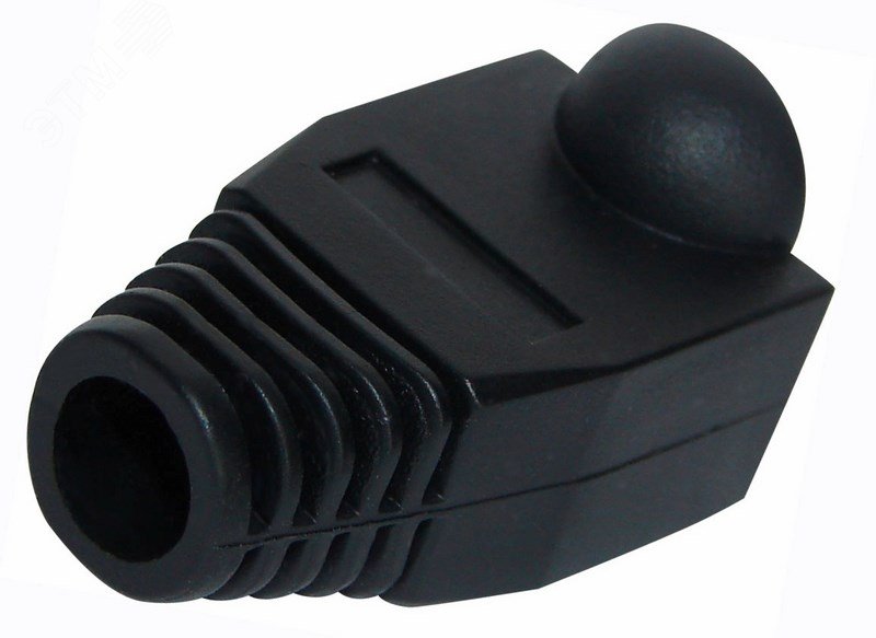 Колпачок изолирующий для разъемов RJ-45, черный 05-1210