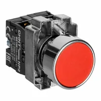 Кнопка управления NP2-BA41 без подсветки 1НО IP40 красн. 573958 — CHINT