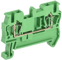 Клемма пружинная КПИ 2в-2,5 31А зеленый YZN11-002-K06 — IEK