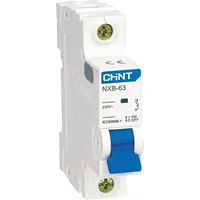 Выключатель автоматический модульный 1п B 1А 6кА NXB-63 CHINT 814034 — CHINT