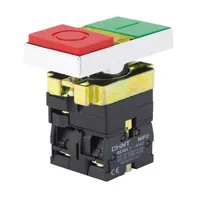 Кнопка двойная NP2-BW8465 1НО+1НЗ AC 230В(LED) IP40 574789 — CHINT