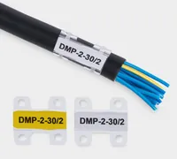 Держатель маркера DMP-2-30/2 (под две каб.стяж., уп. 200 шт.), 715232 — Элегир Маркинг